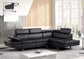 Black Contemporary Sectional