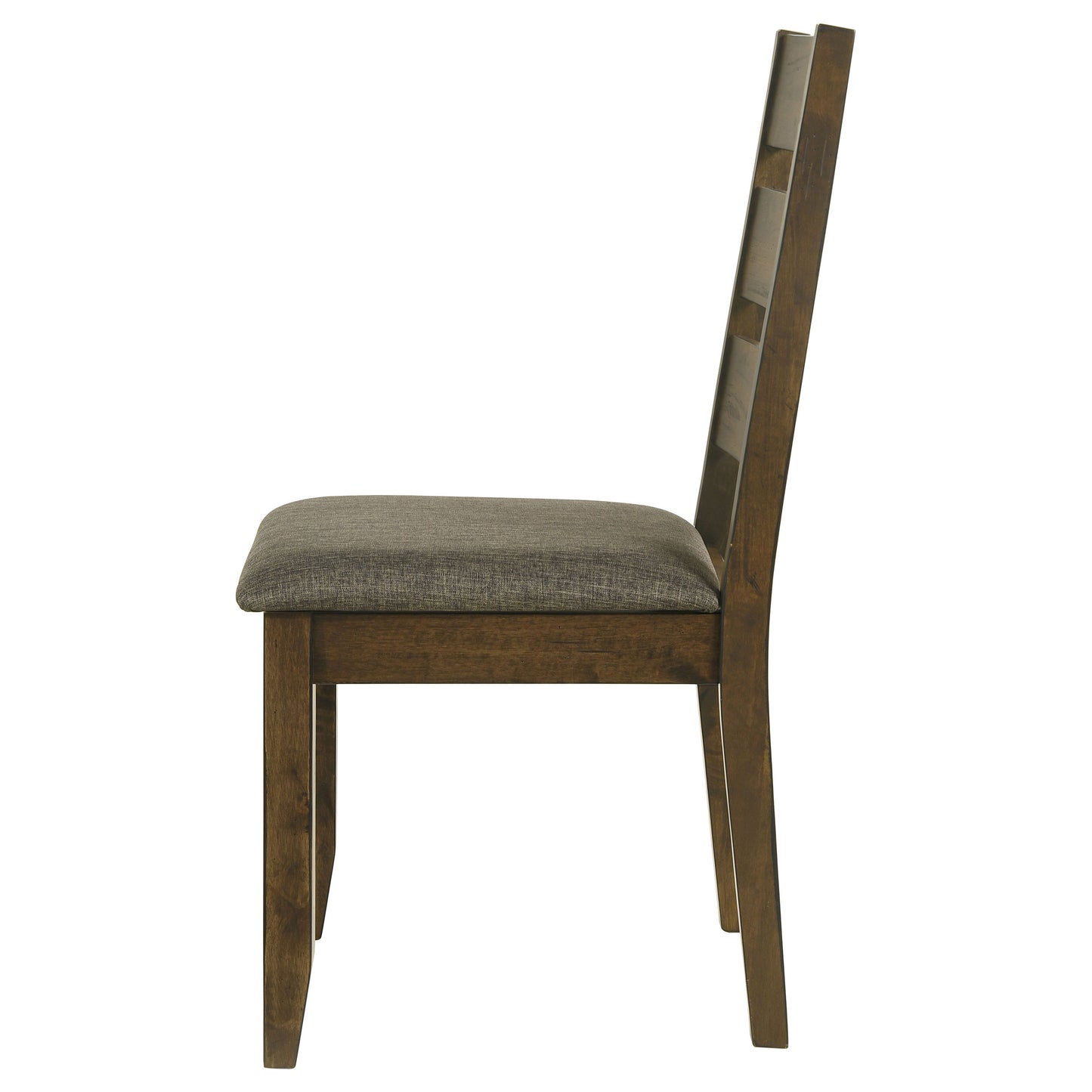 Alston Ladder Back Dining Side Chairs Knotty Nutmeg and Brown (Set of 2)