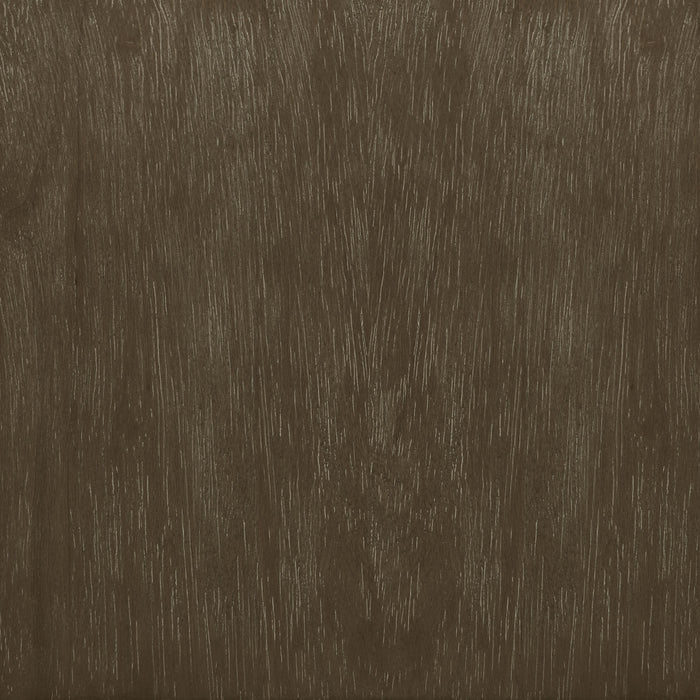 Blanchett Upholstered Bobbin Accent Chair Beige and Distressed Brown