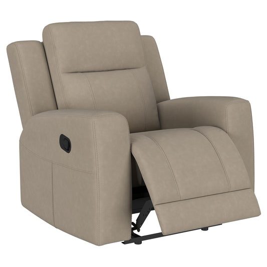 Brentwood Upholstered Recliner Chair Taupe