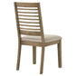 Scottsdale Dining Side Chair Brown Washed (Set of 2)