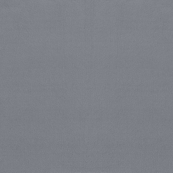 Sora Round Upholstered Ottoman Grey