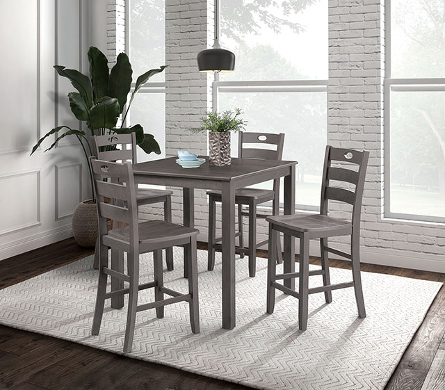 Lubbock - 5 Pc. Counter Ht. Table Set