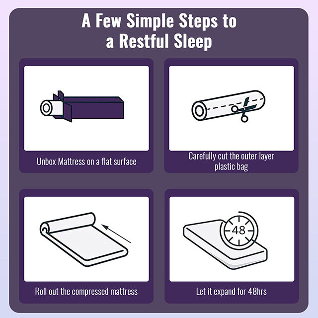 Nasturtium - 12" Twin Bamboo Charcoal Infused Memory Foam