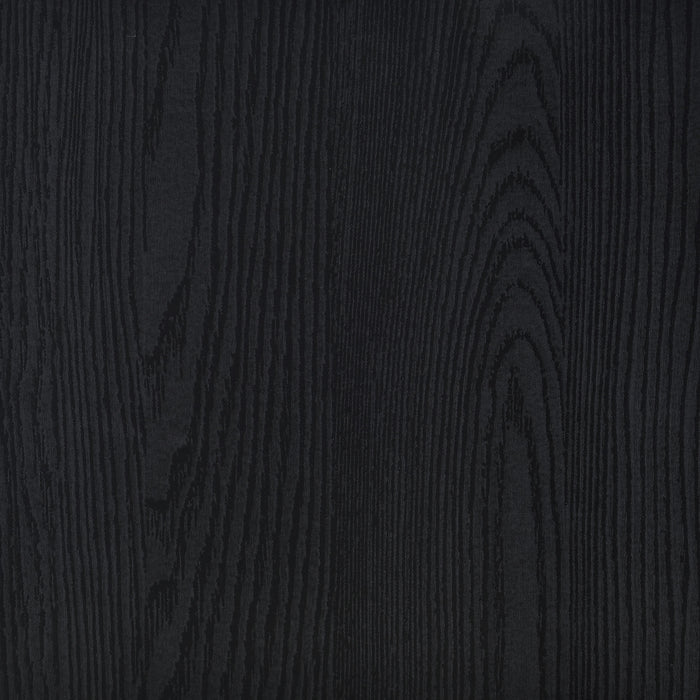 Devar Square Engineered Laminate End Side Table Black