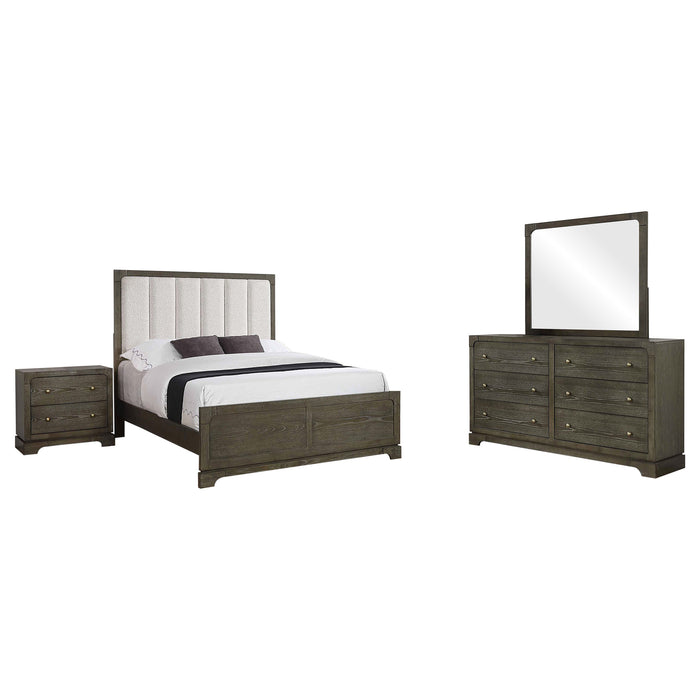 Gran Park 4-piece Eastern King Bedroom Set Dark Cocoa