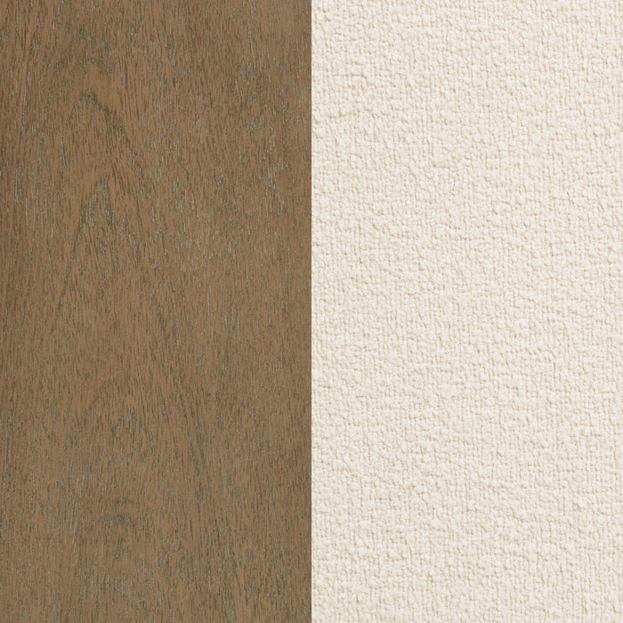 Revello Upholstered Bedroom Bed End Bench Washed Mango