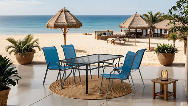 Pierro - 5 Pc. Outdoor Dining Set