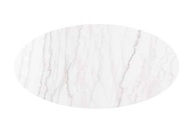 Virden - Oval Cocktail Table