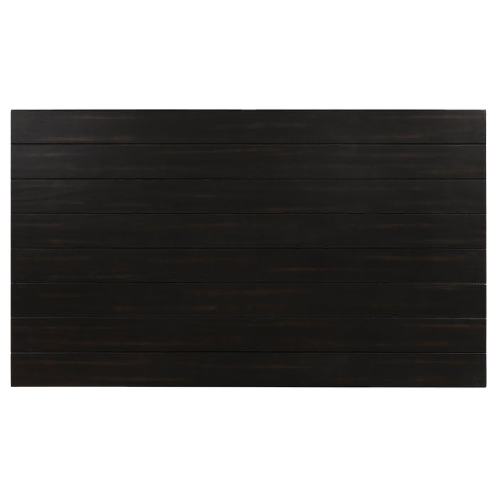 Concord 3-piece Coffee and End Table Set Distressed Java