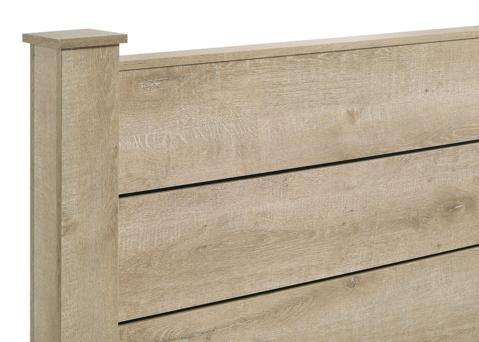 Oakglen 5-piece Queen Bedroom Set Weathered Oak
