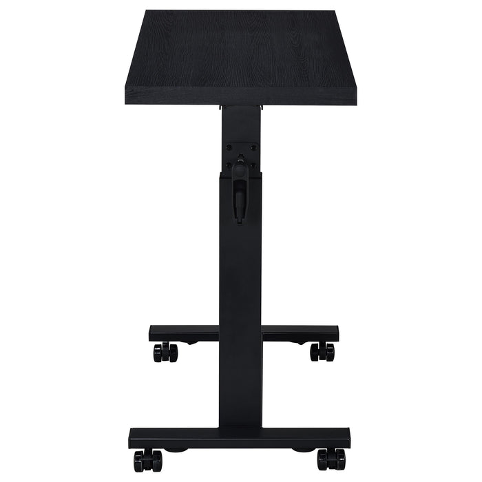 Westpark Height Adjustable Mobile Bedroom C-Table Black