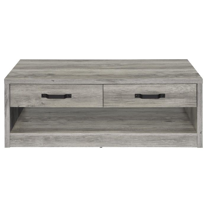Felix 3-piece Coffee and End Table Set Grey Driftwood