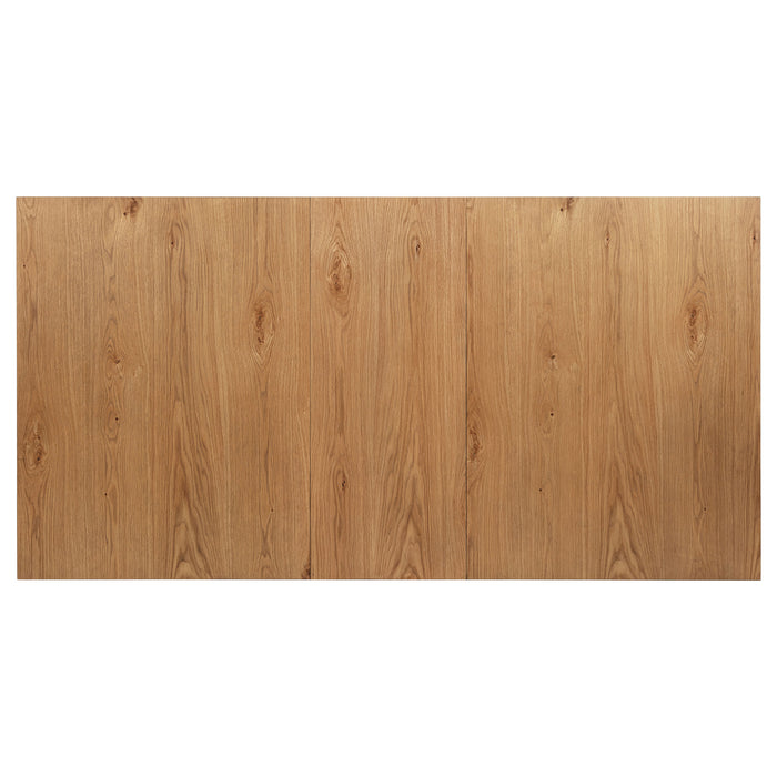 Middleton 7-piece Extension Leaf Dining Set Brown and Beige