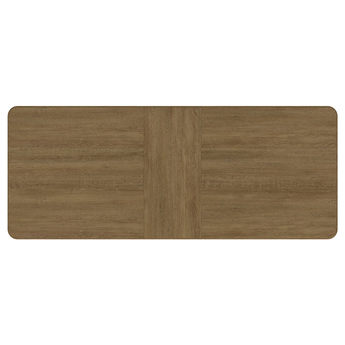 Arini 5-piece Extension Leaf Dining Table Set Sand Wash