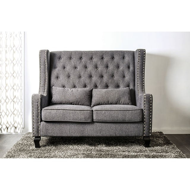 Alicante - Love Seat Bench, Gray