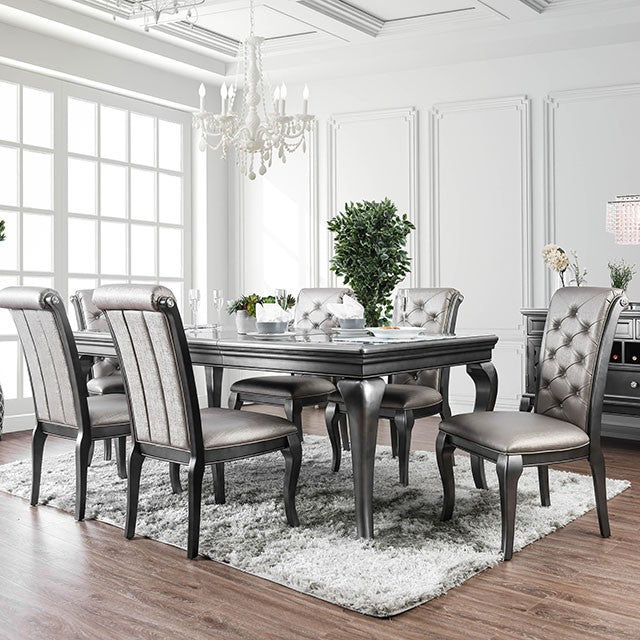 Amina - 9 Pc Dining Table Set