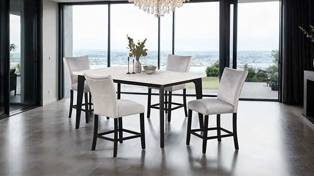 Sabro - 7 Pc Dining Table Set