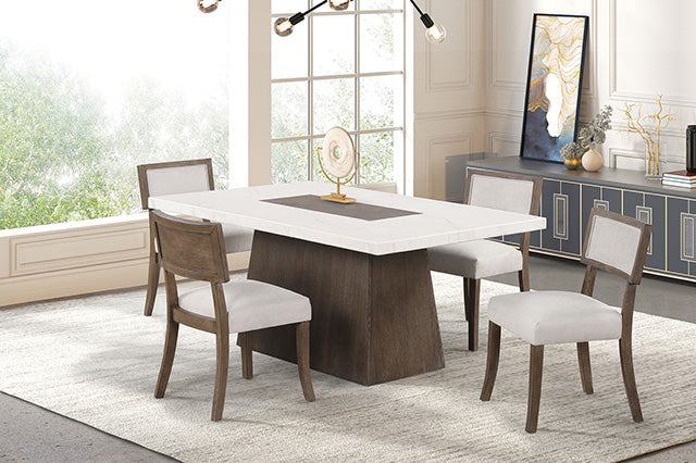 Grasten - 7 Pc Dining Table Set