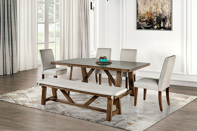 Losone - 7 Pc Dining Table Set