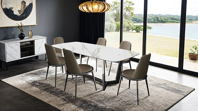Norelli - 7 Pc Dining Table Set