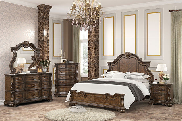 Leovanni - 5 Pc Queen Bedroom Set