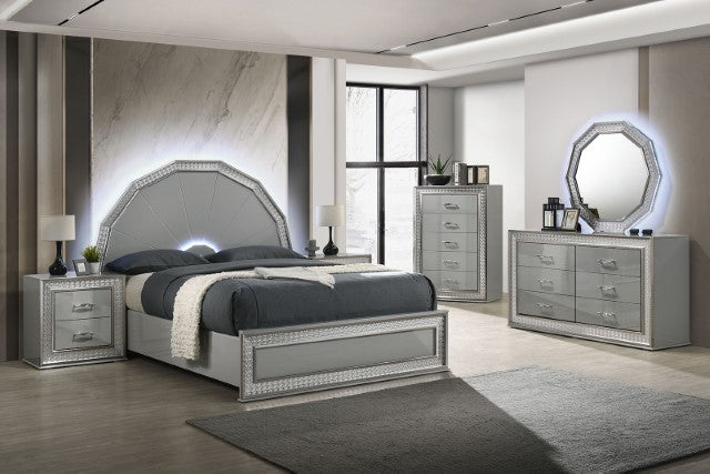 Cassiopeia - 4 Pc Queen Bedroom Set
