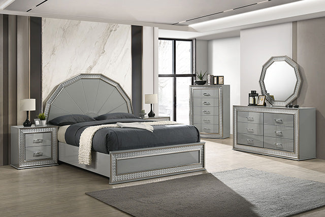 Cassiopeia - 4 Pc Queen Bedroom Set