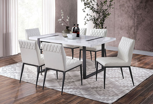 Alessia - 7 Pc Dining Table Set
