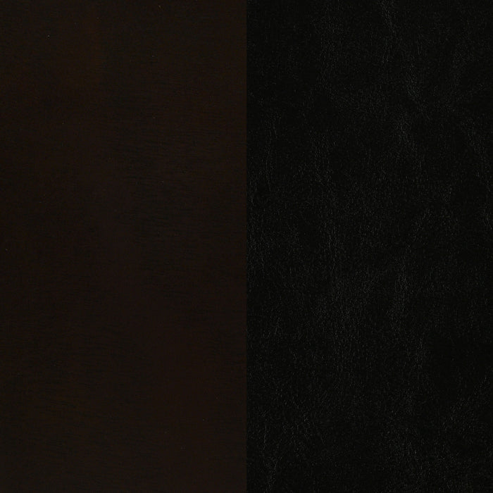 Carlton Wood Twin Panel Bed Cappuccino