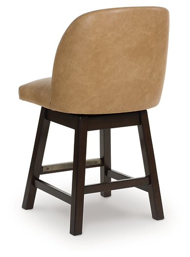 Ashley Express - Neymorton UPH Swivel Barstool (2/CN)