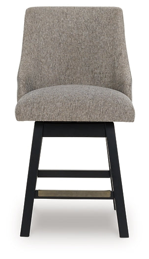 Ashley Express - Neymorton UPH Swivel Barstool (2/CN)