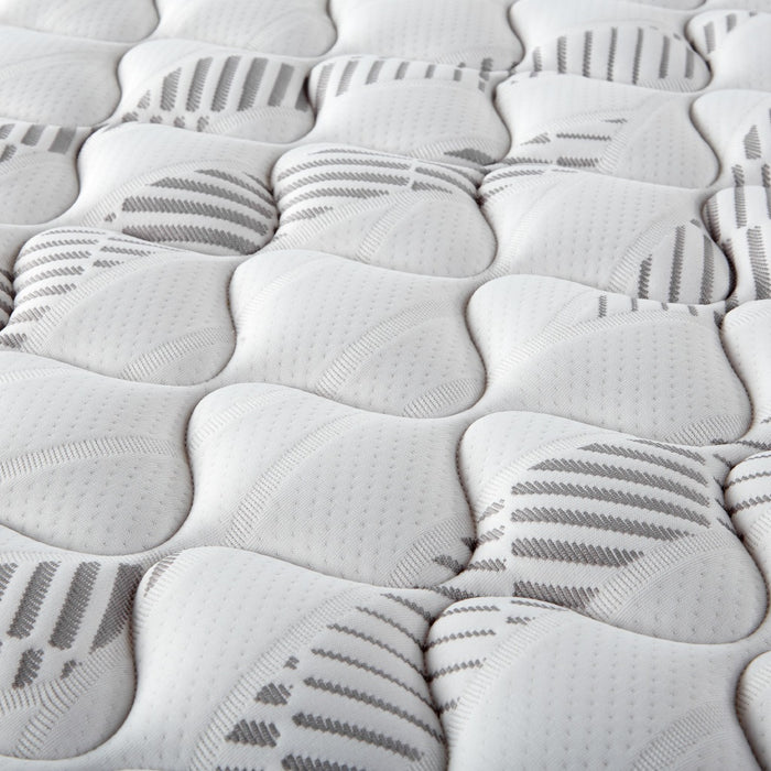 Hayes Twin Firm Tight Top Hybrid Mattress White