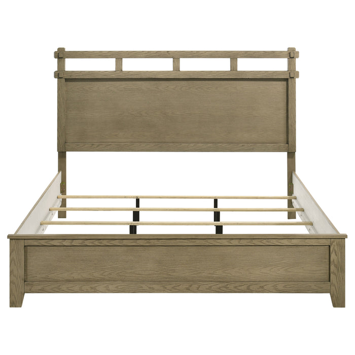 Hazlewood 61-inch Eastern King Panel Bed Vineyard Oak