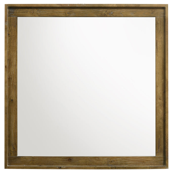 Henderson 4-piece Eastern King Bedroom Set Medium Oak