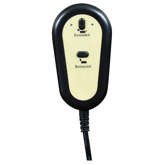 Louie Chenille Upholstered Power Lift Massage Chair Brown