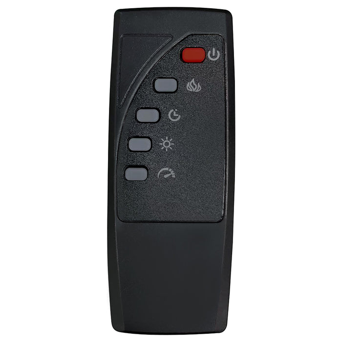 Fuller 60-inch 2-door TV Stand Fireplace Media Console Mango