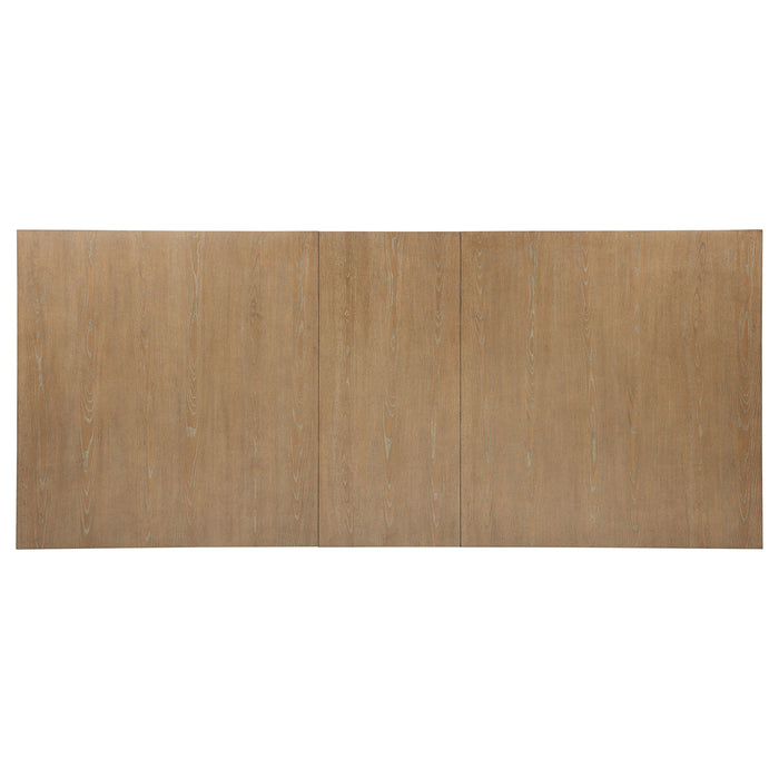 Brockway 104-inch Extension Leaf Dining Table Barley Brown