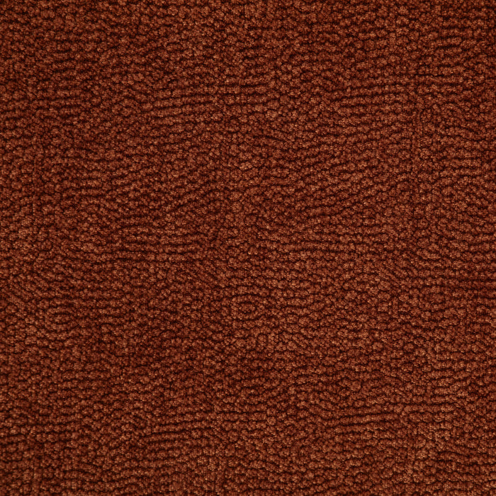 Navarro Chenille Upholstered Glider Recliner Burnt Orange