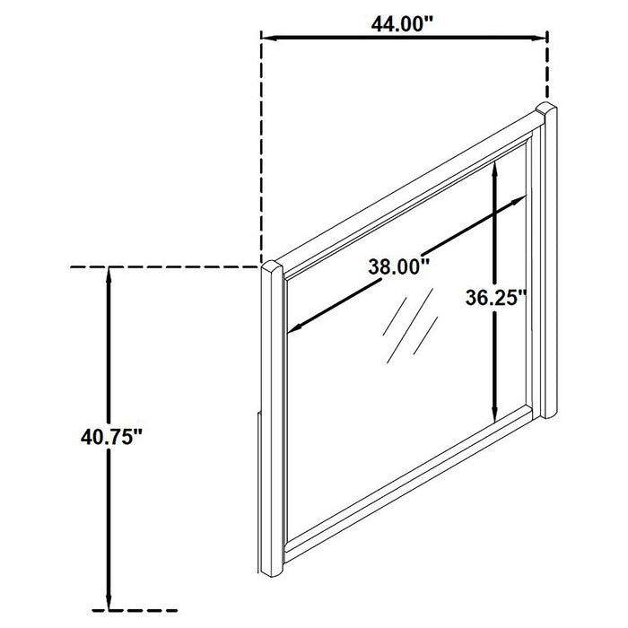 Leandro 5-piece Eastern King Bedroom Set Burnished Black