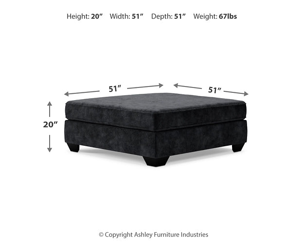 Lavernett Oversized Accent Ottoman