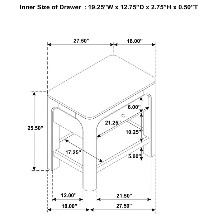 Solano 5-piece Queen Bedroom Set Weathered Mango
