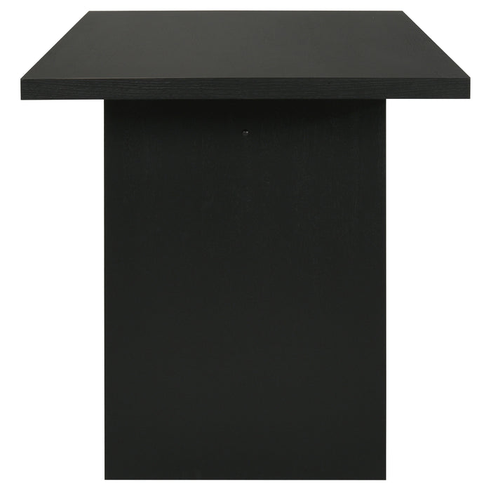 Decker 7-piece 70-inch Rectangular Counter Height Dining Set Grey and Black
