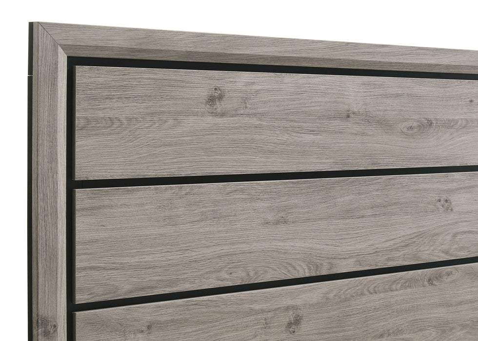 Watson Wood California King Panel Bed Light Taupe