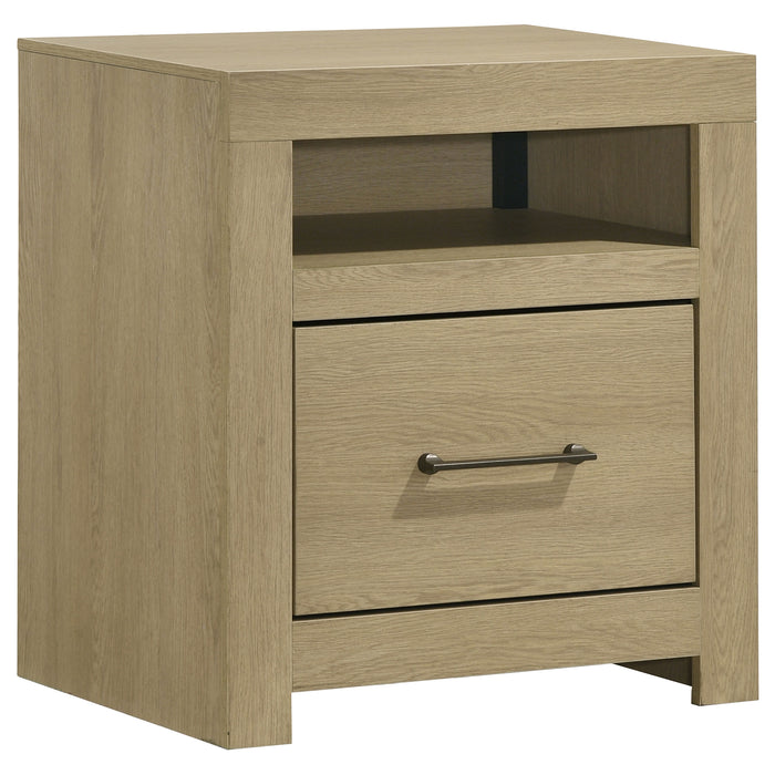 Hendricks 5-piece Queen Bedroom Set Light Oak