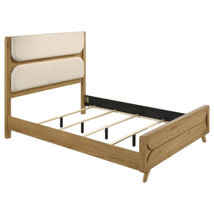 Bennett 4-piece Queen Bedroom Set Light Oak