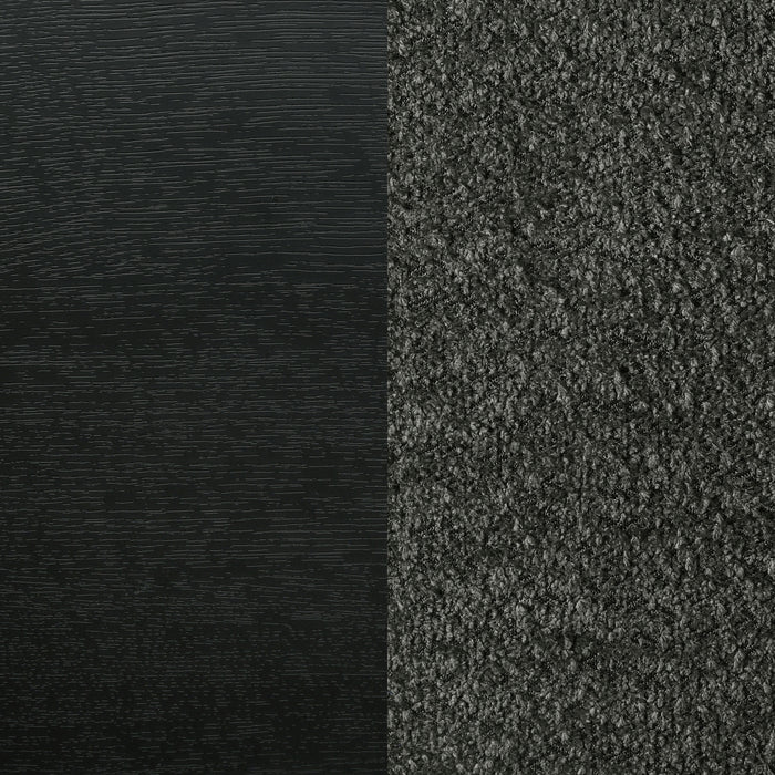 Cavelle 51-inch Upholstered Full Panel Bed Black