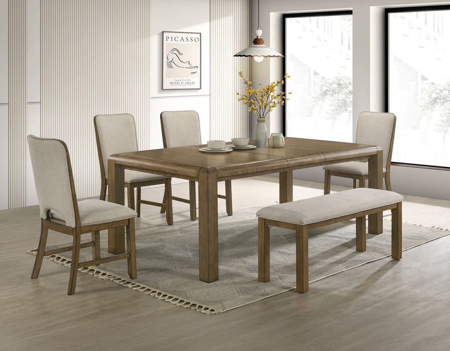COCKRELL DINING TABLE (W/18"LEAF)