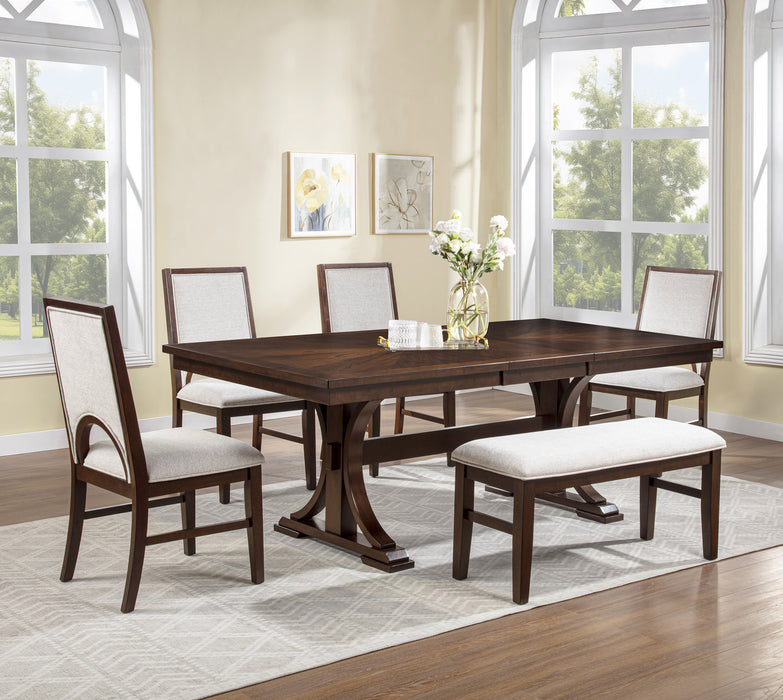 HAMIL DINING TABLE W/18" BUTTERFLY LEAF