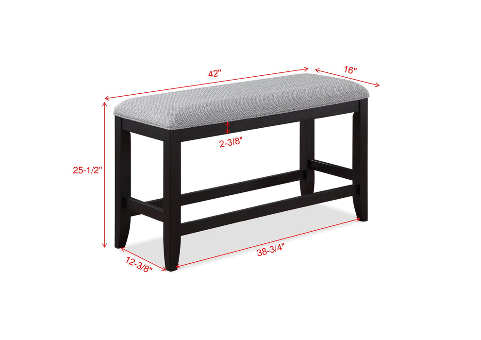 FREY COUNTER HEIGHT BENCH